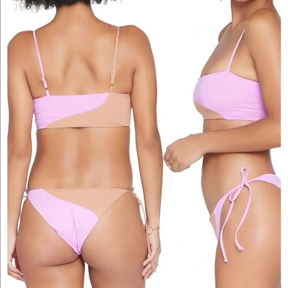 L*Space Color Block Bikini Set - Picture 3 of 11